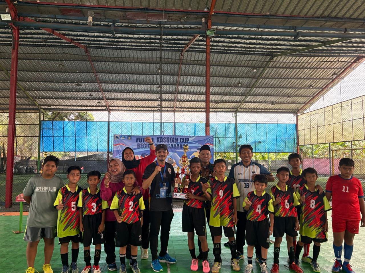 Juara 2 Lomba Futsal Kasudin CUP Regional Jagakarsa